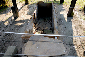 天橋立 観光 岩滝丸山古墳の石棺
