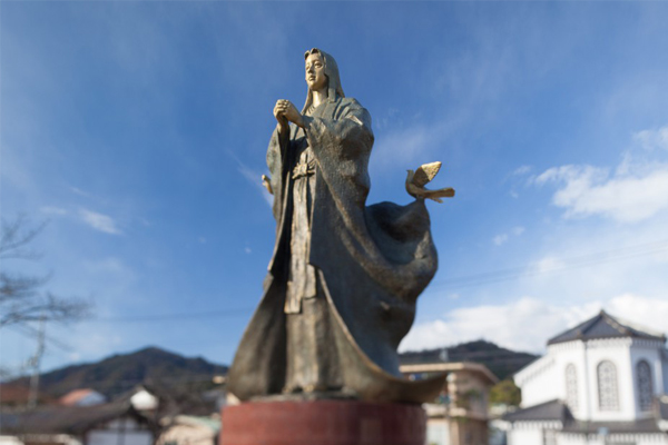 天橋立 観光 細川ガラシャ像